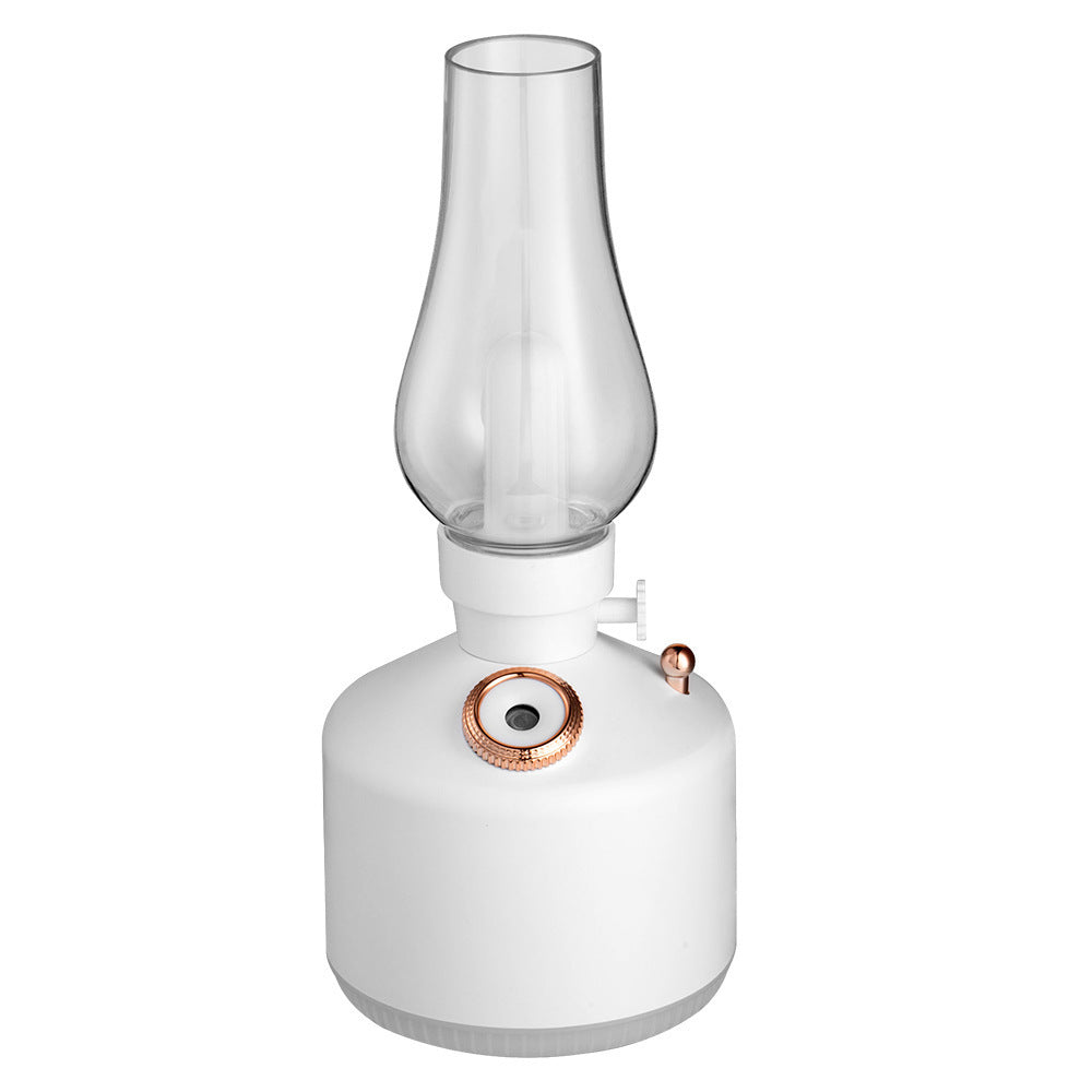 Retro Kerosene Light Humidifier white design night light